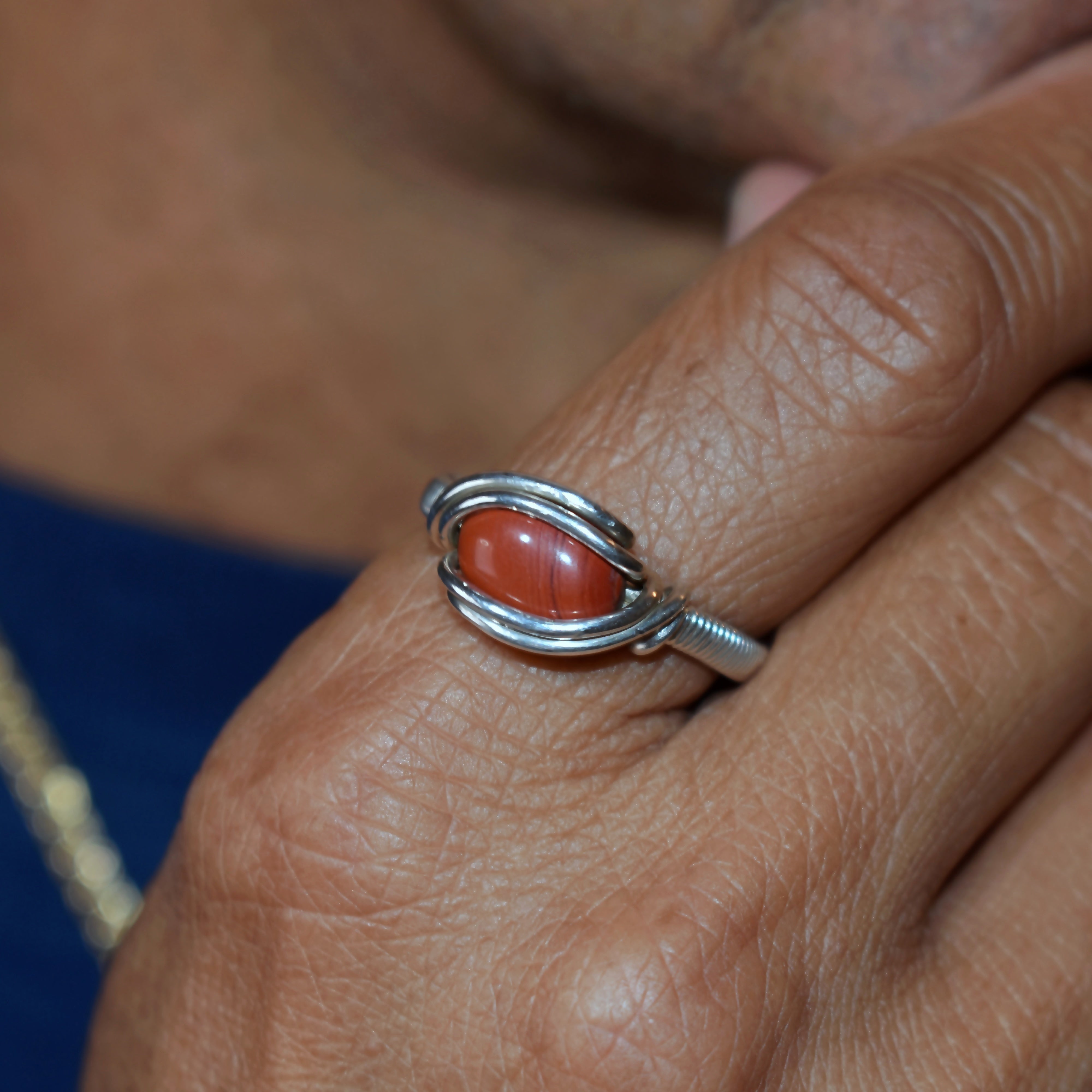 Red Jasper Ring – Reewired